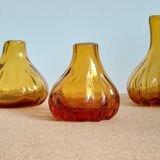 Trio of small soliflores