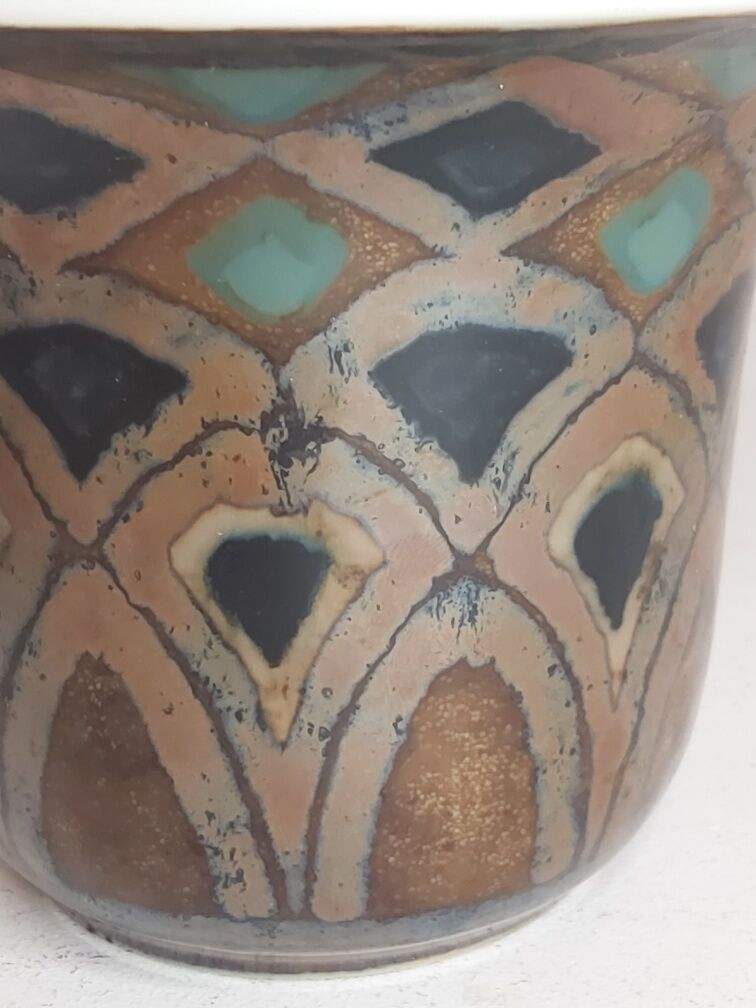 Coupe "Dakar" Camille Tharaud porcelain Limoges