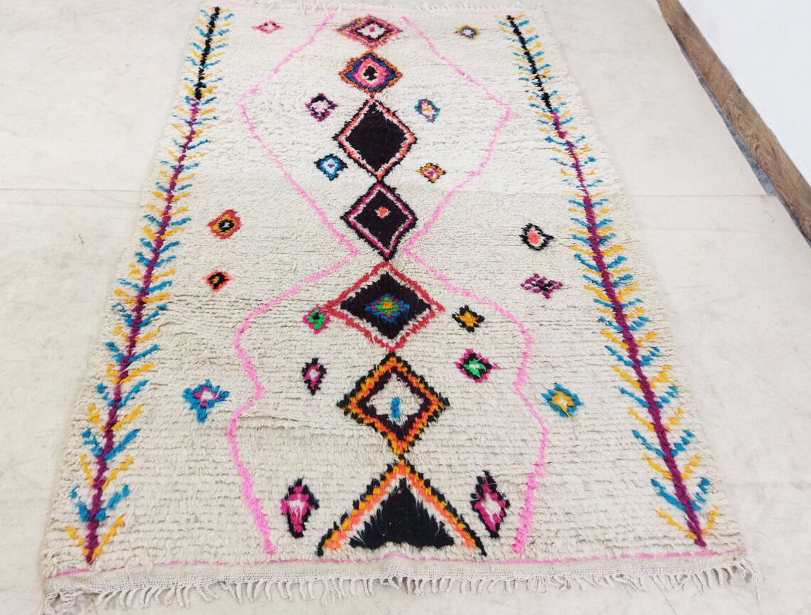 Moroccan berber carpet 241x148cm
