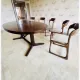Scandinavian baumann dining table chairs