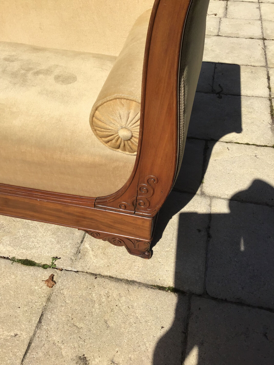 19th century chaise longue