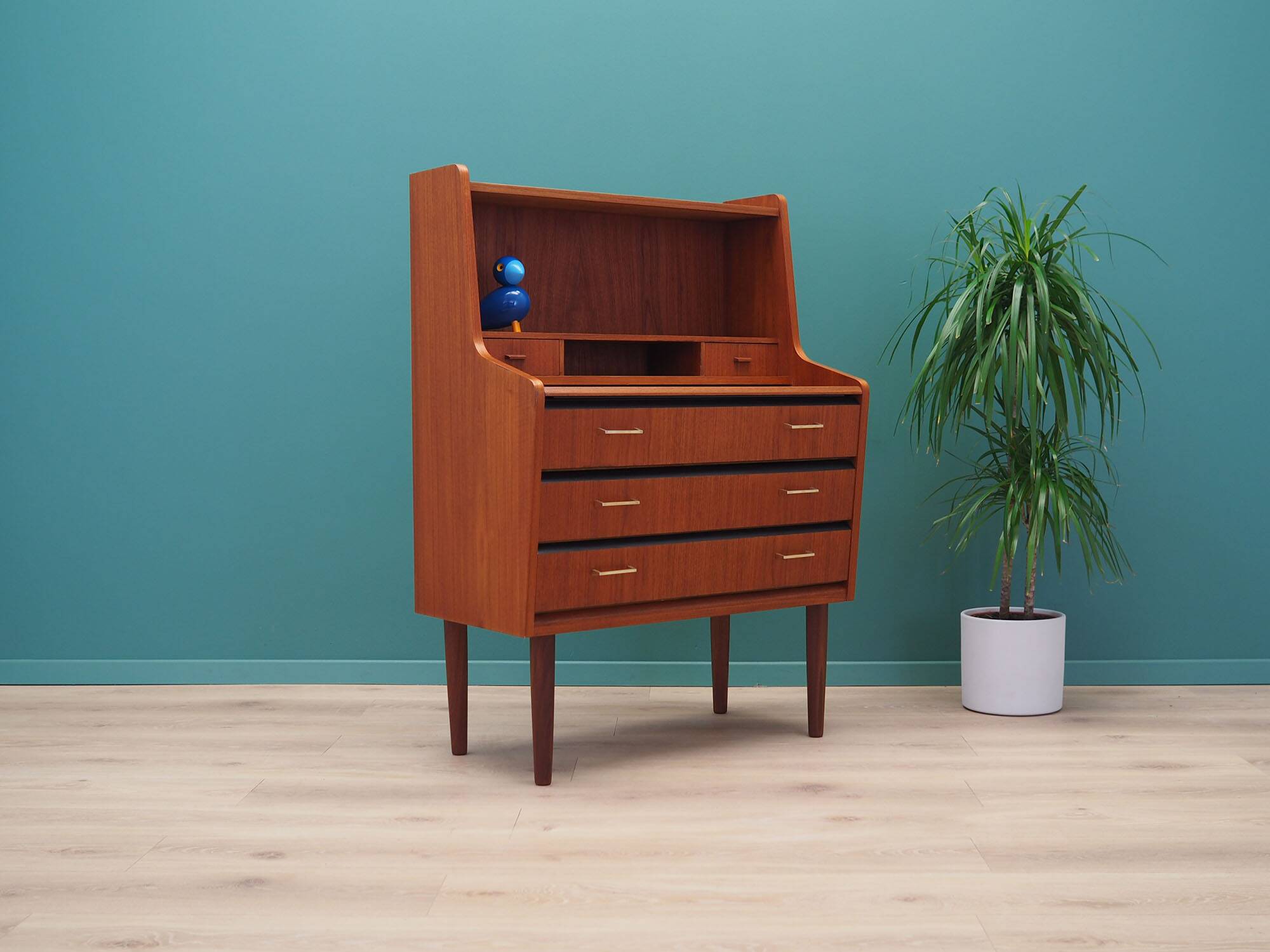 Teak secretary, Danish design, 1960s, production: Denmark