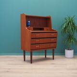 Teak secretary, Danish design, 1960s, production: Denmark