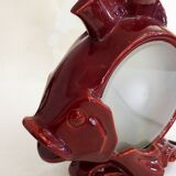 Lampe veilleuse Poisson Art Déco