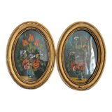 Duo medallion frame