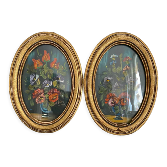 Duo medallion frame