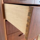Danish 8-drawer chest of drawers in teak