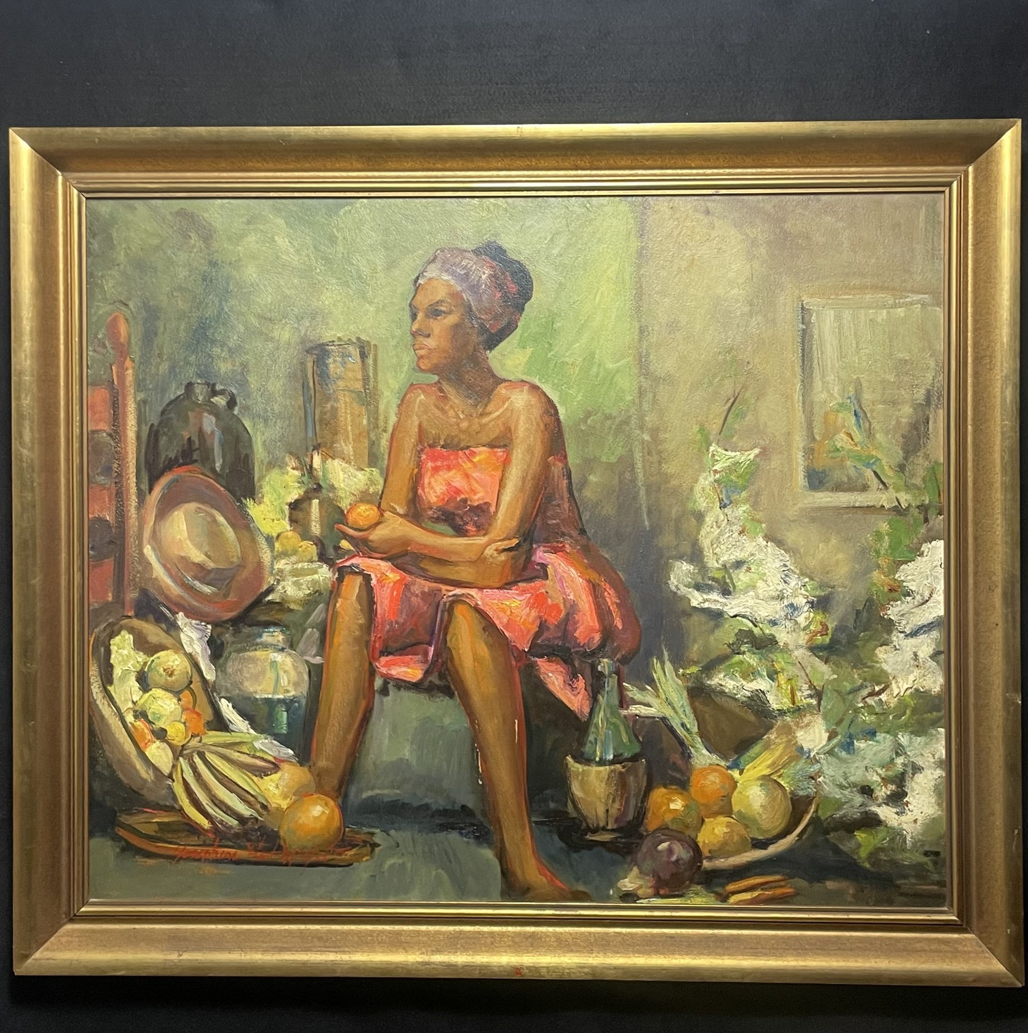 Huile sur toile