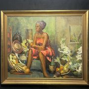 Huile sur toile