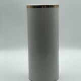 Old porcelain scroll vase, Chinese brush pot.