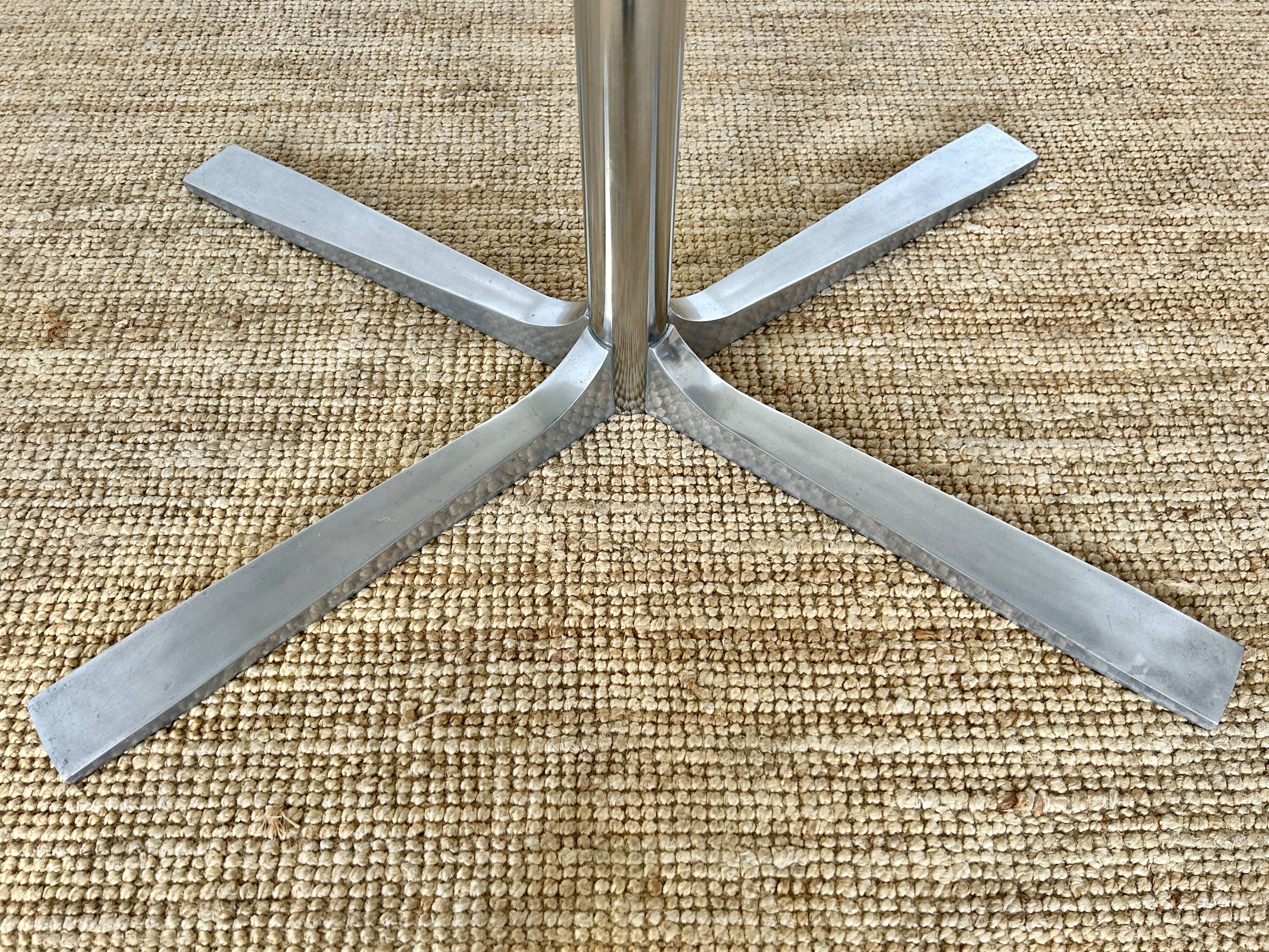 Glass dining table, 1970s