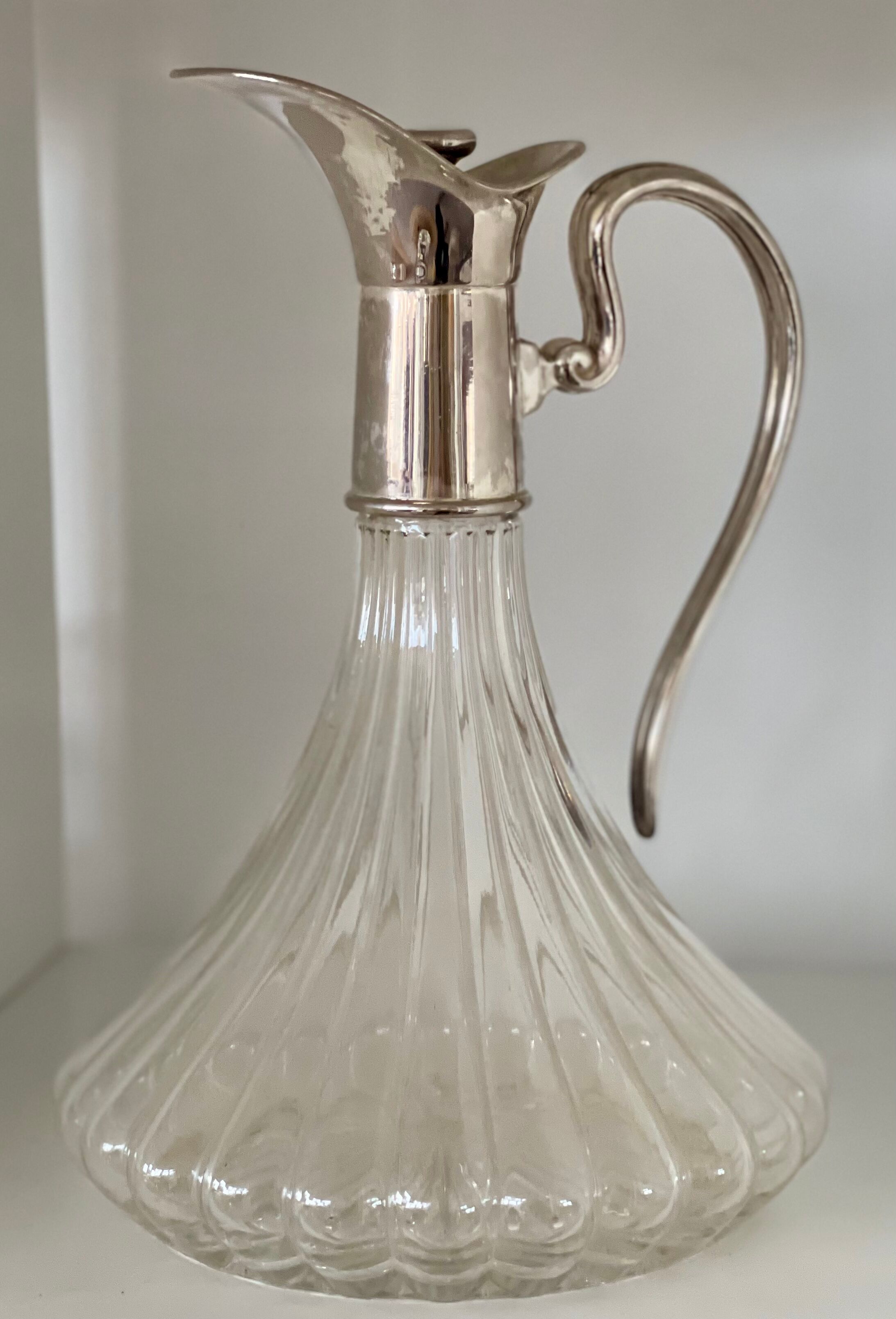 Antique glass decanter
