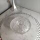 Bonbonnière vintage en verre ciselé