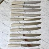 set of 12 bakelite knives from the 60s