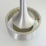 Spage Age brushed aluminum hanging lamp