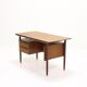 Mid century teak 'Cow Horn' Writing Desk by Tijsseling for Hulmefa 1960s