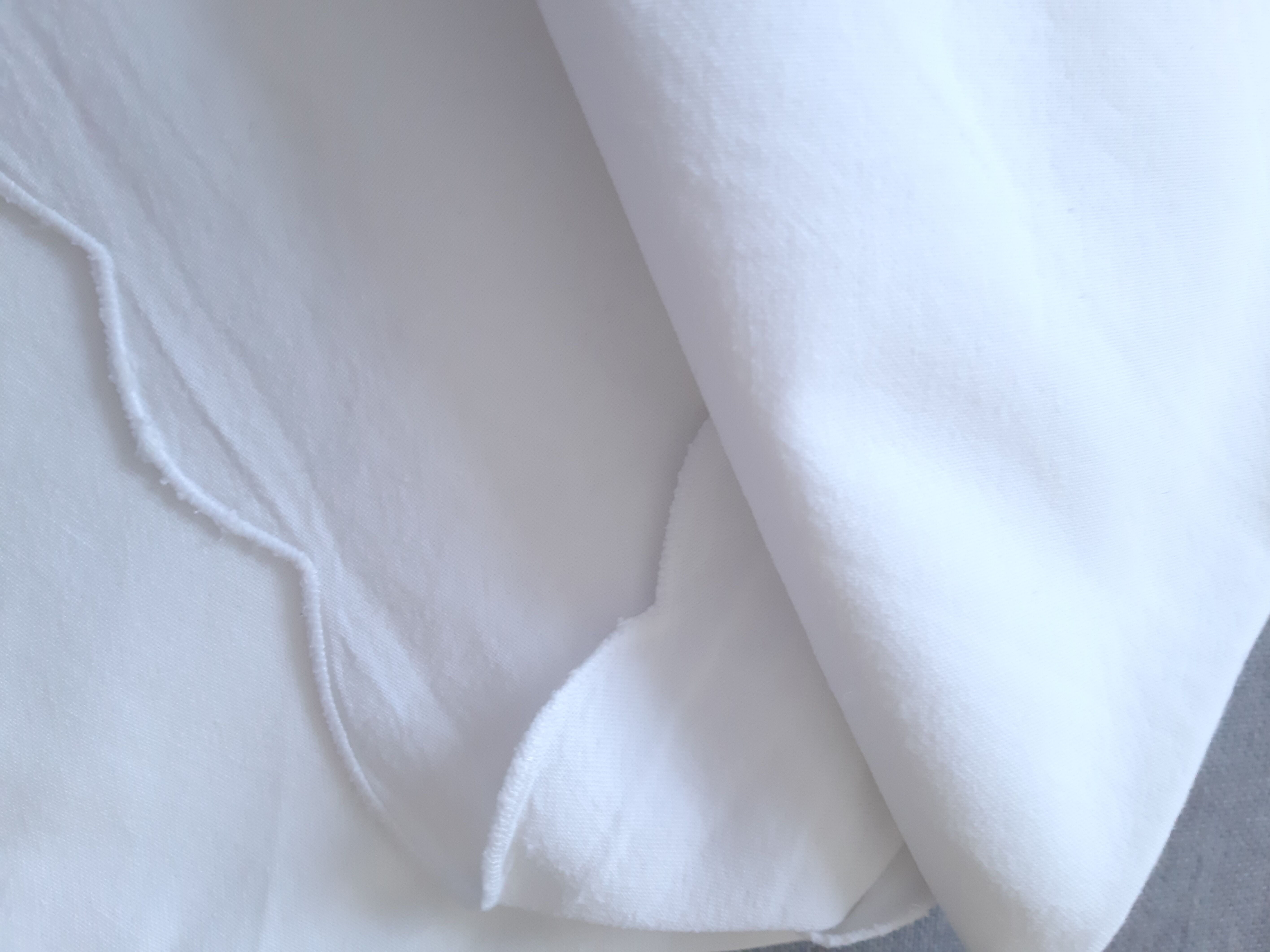Embroidered round tablecloth