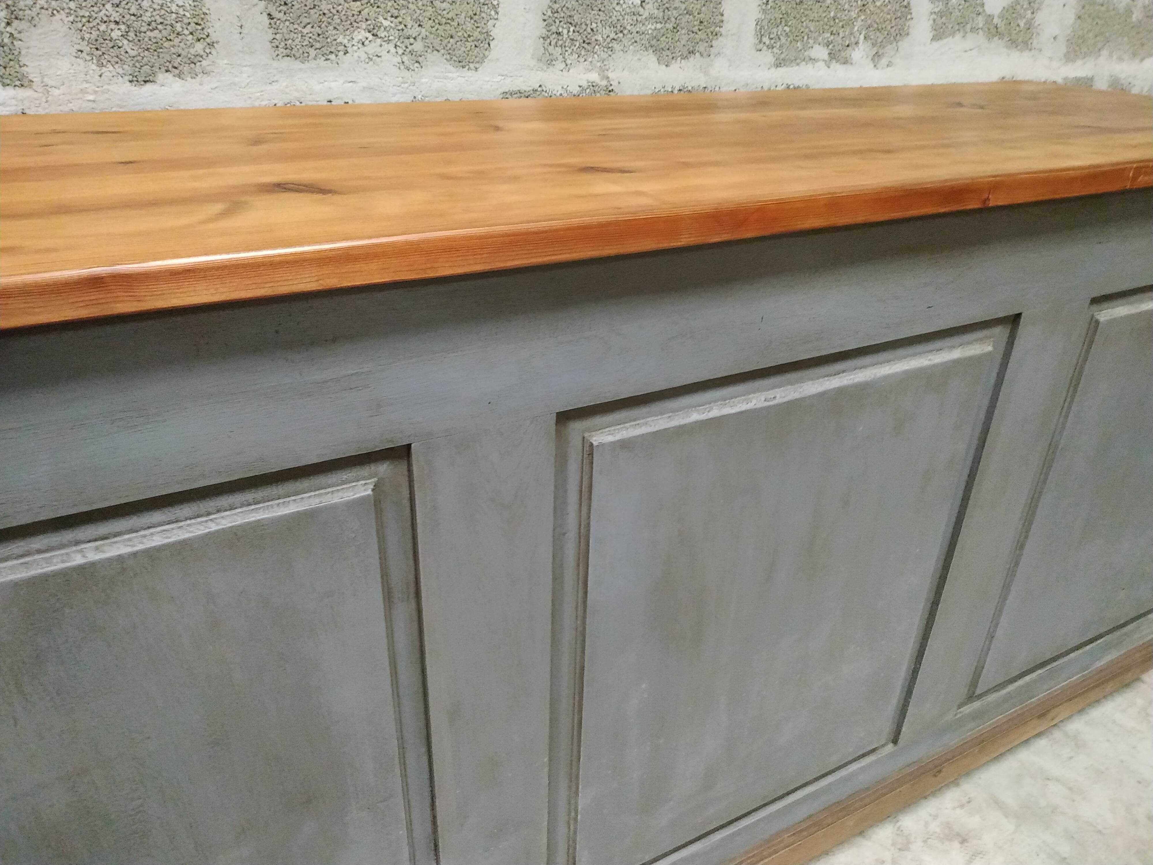 Renovated old counter