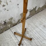 80s pine coat rack