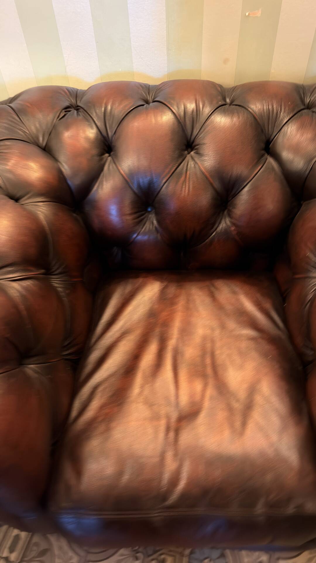 Chesterfield armchair