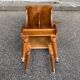 Vintage side table / Magazine rack end table