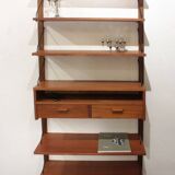 Danish vintage teak shelf, 1960s