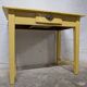 Yellow vintage table