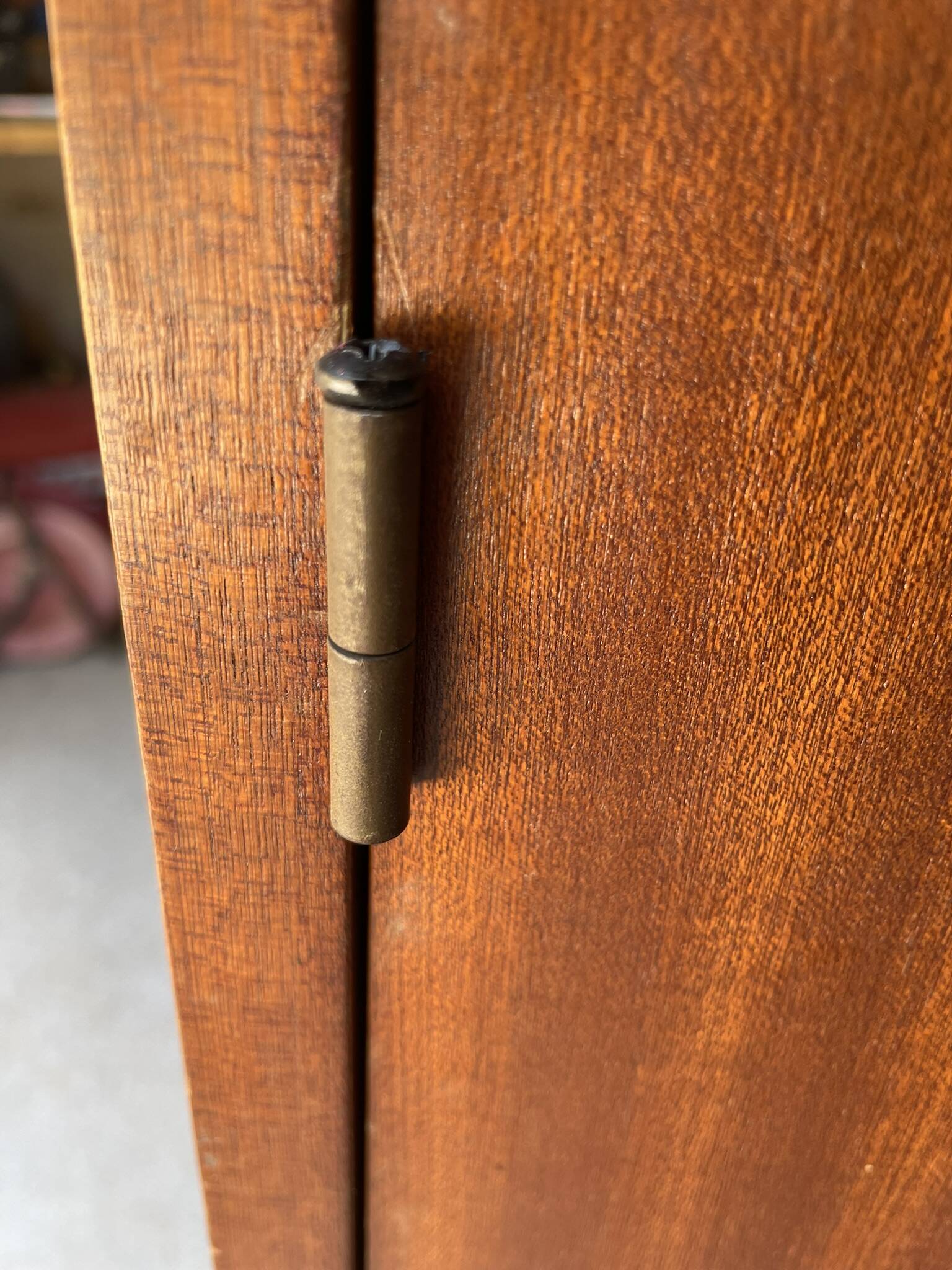 Armoire Penderie Pieds fuseaux Capelle Vintage Scandinave Années 60