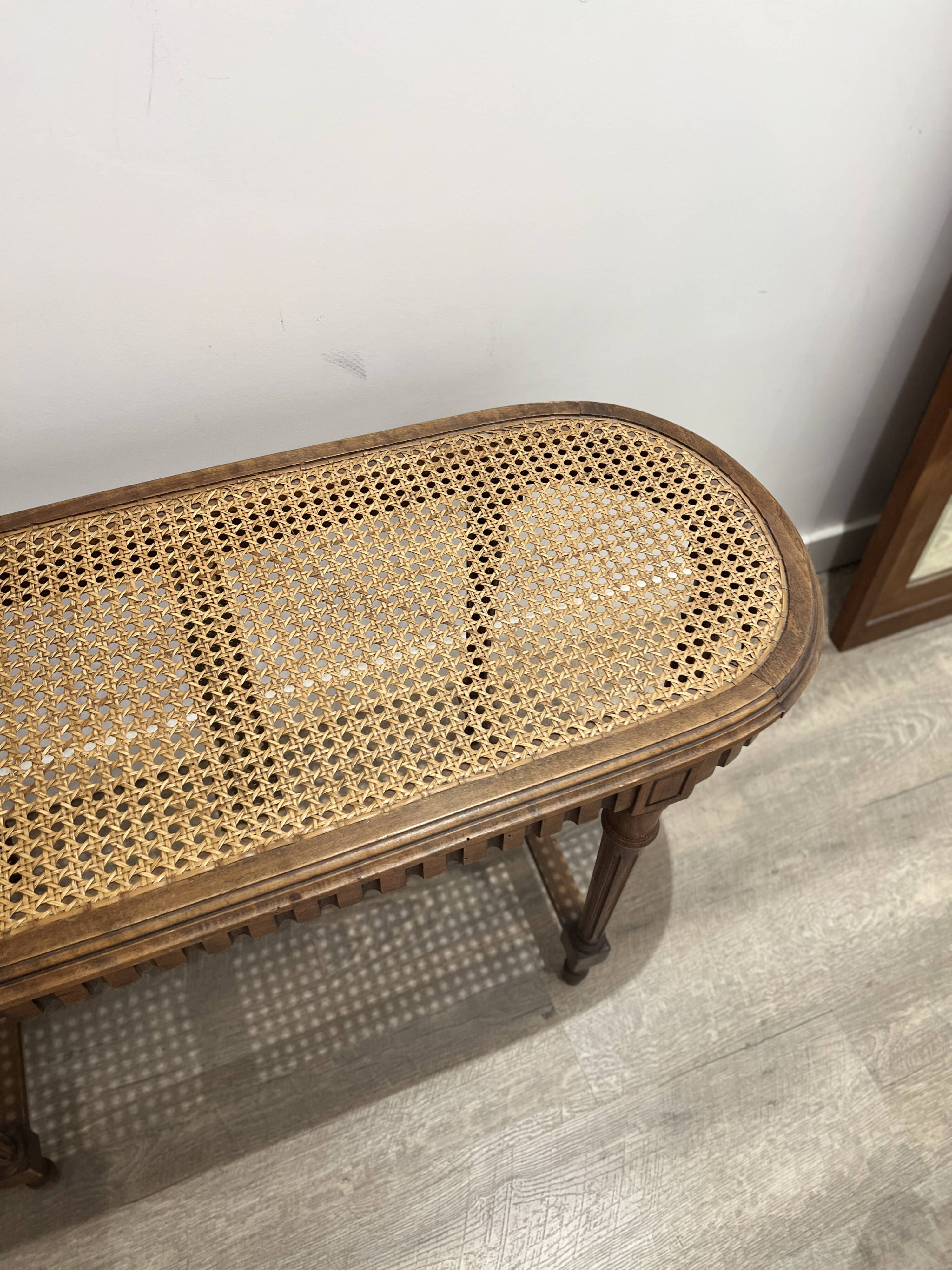 Louis XVI piano stool