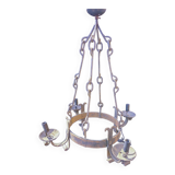 Lustre fer forgé