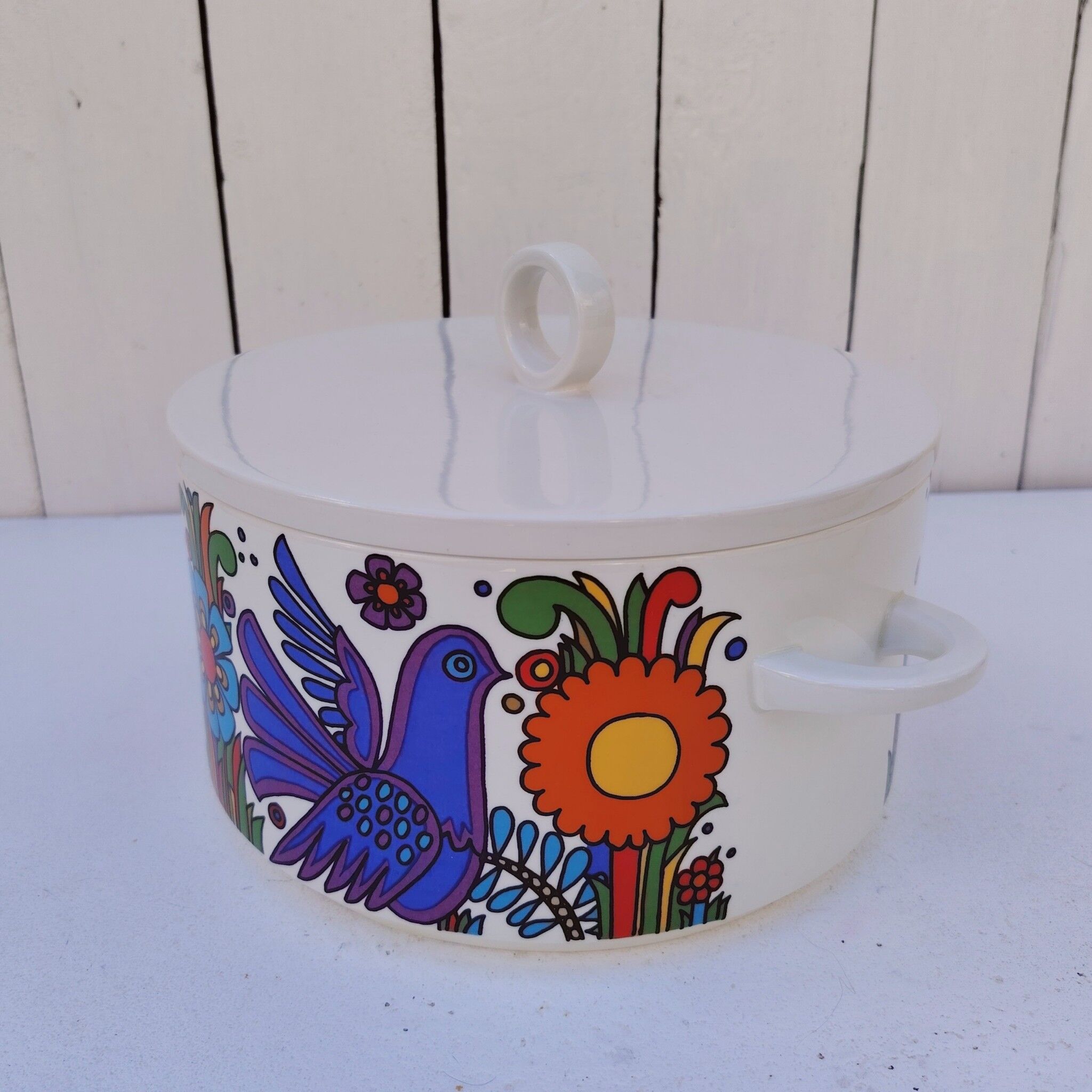 Vegetable dish/soup tureen porcelain Villeroy & Boch, Acapulco