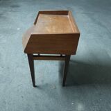 Scandinavian teak bedside table (2 available)