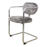 Vintage Faux Leather Chairs, Spain, 1970s