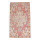 4x7 Red Cream Oriental Vintage Rug, 127x223Cm