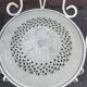 Garden furniture in wrought iron 1970