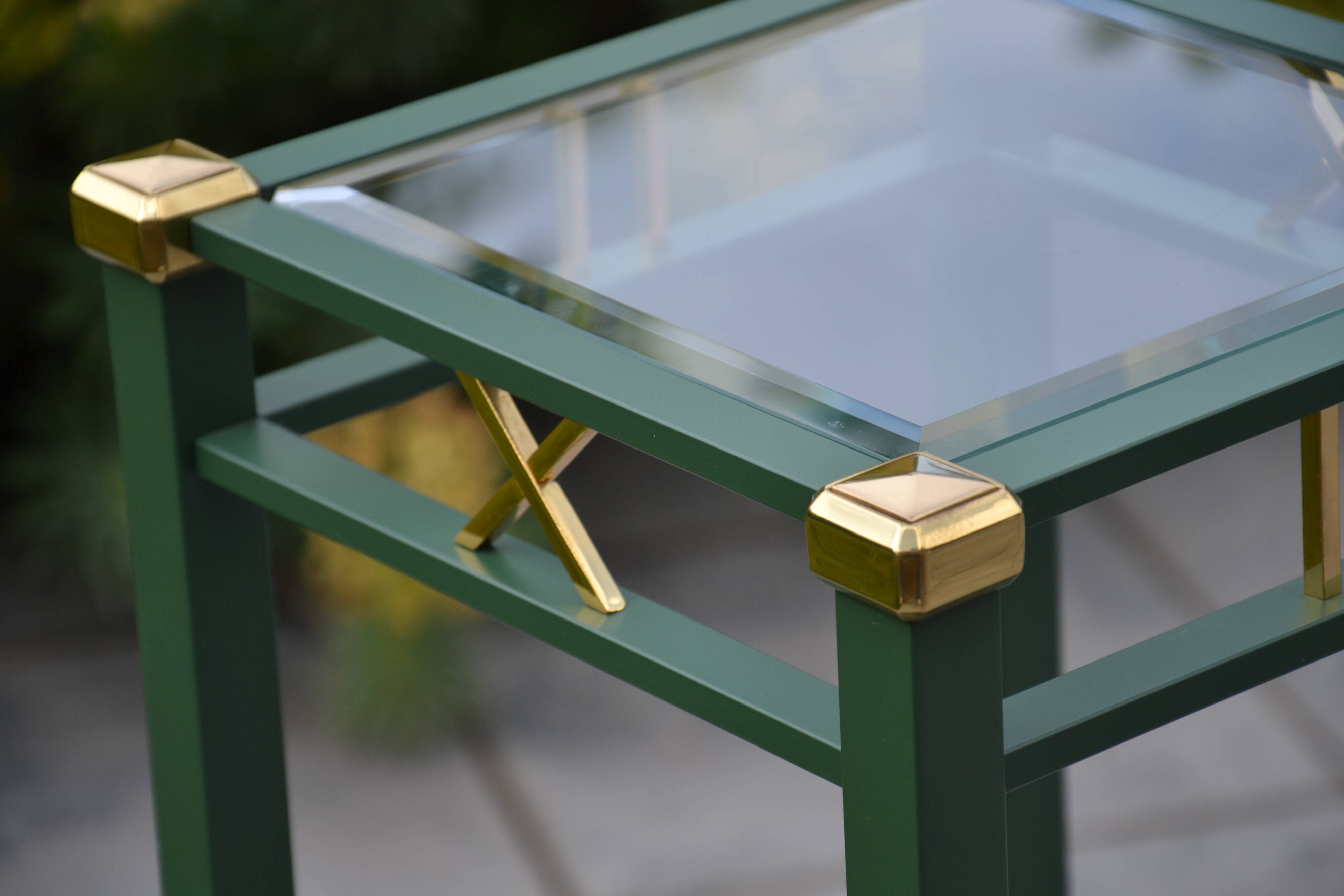 Metal and brass stand Fratelli Orsenigo