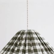 Malala "khaki" large tile conical pendant light