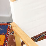 Vintage italian directors folding chair from calligaris
