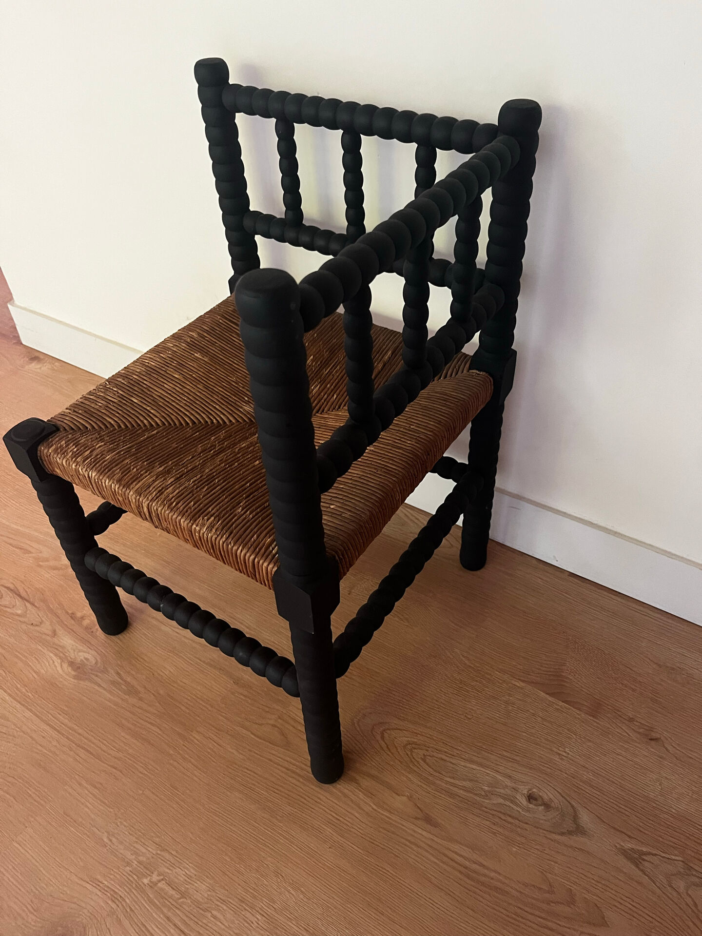 Armchair by the fireplace