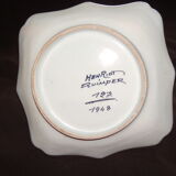 Beurrier Quimper Henriot décor breton 127 1948