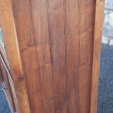 Napoleon III library cabinet or partition cabinet, furniture with beveled display window