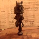 Nutcracker in carved wood late 19th