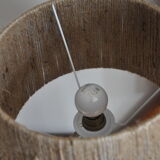 Vintage stoneware bottle lamp