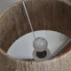 Lampe bouteille grès vintage