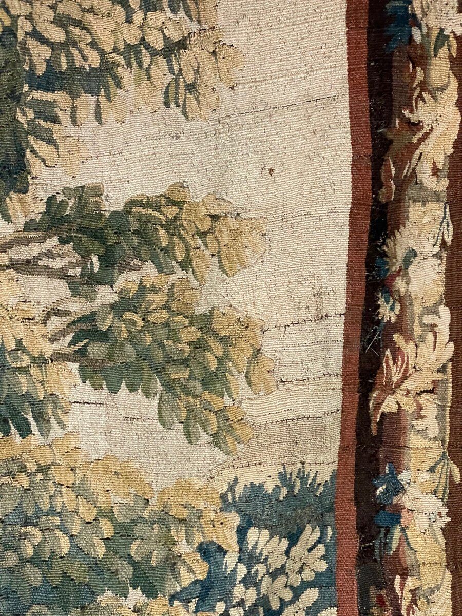 Wool and silk tapestry, Aubusson, 18th century