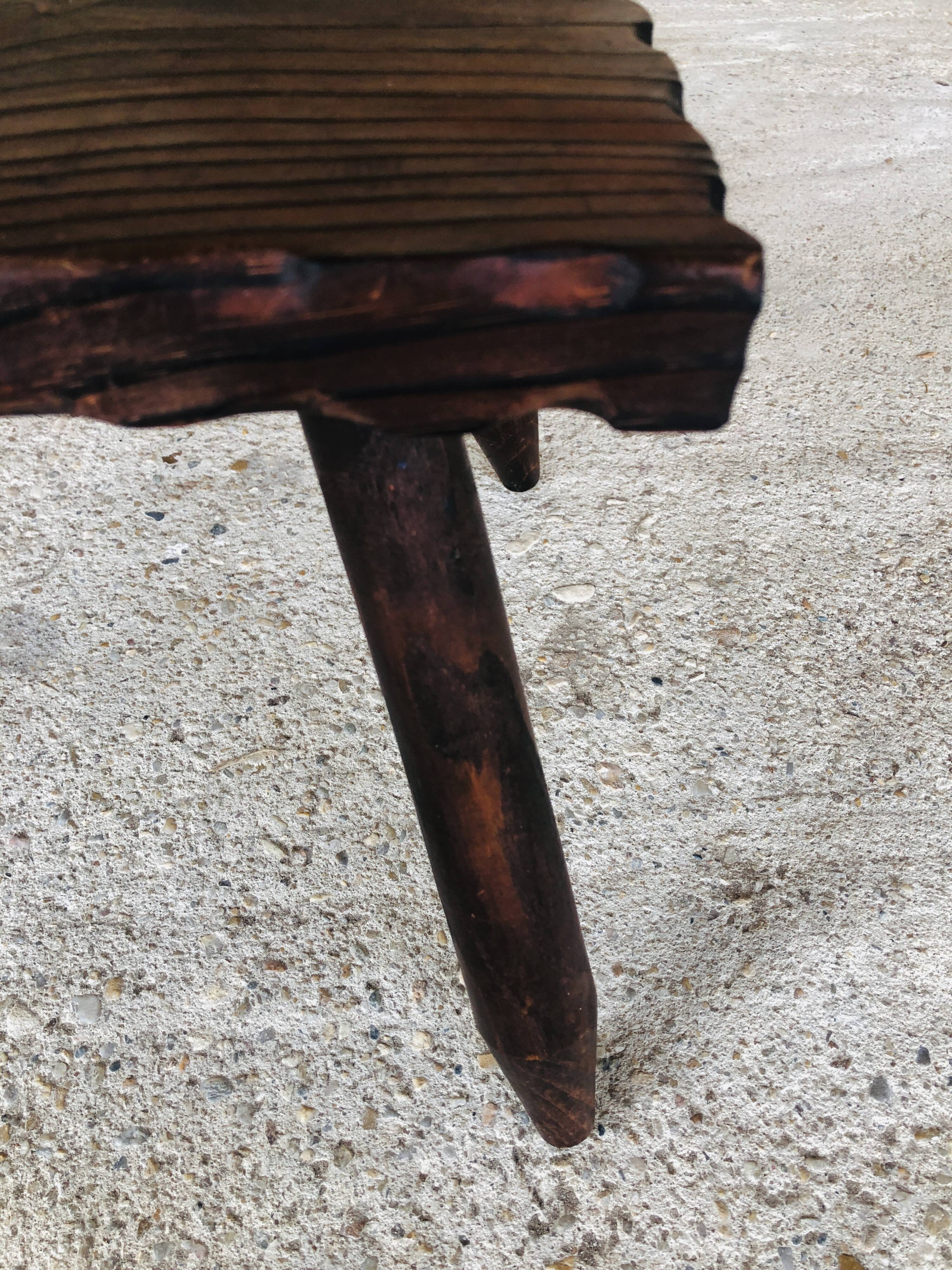Farmhouse side table, circa 50's