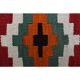 Vintage Turkish Oushak Handmade Wool Cotton Orange Runner Rug 84x262
