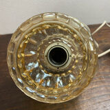 Portable pendant light in bubble glass