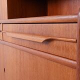 Danish design teak highboard, 1960s