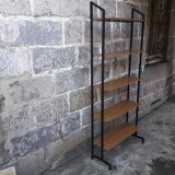 Vintage shelf L: 81 cm H: 183 cm